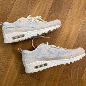 Nike Womens Air Max 90 Futura SE 'Needlework' FJ4558-025 Gray Sneakers Size US 9